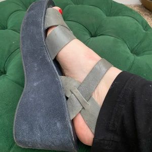 Kork-ease platform sandals